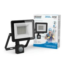 Прожектор светодиодный Gauss Elementary 30W 6500К 628511330