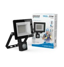 Прожектор светодиодный Gauss Elementary 20W 6500К 628511320