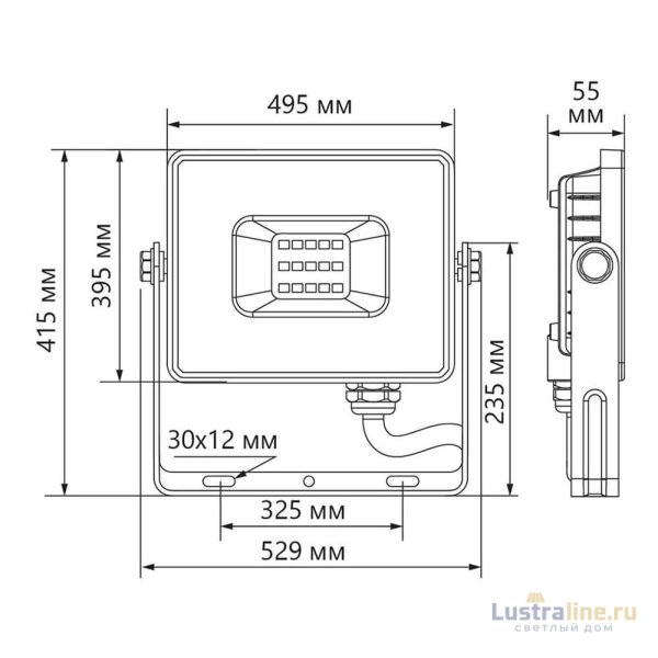 Светодиодный прожектор Feron LL-926 300W 6400K 29501