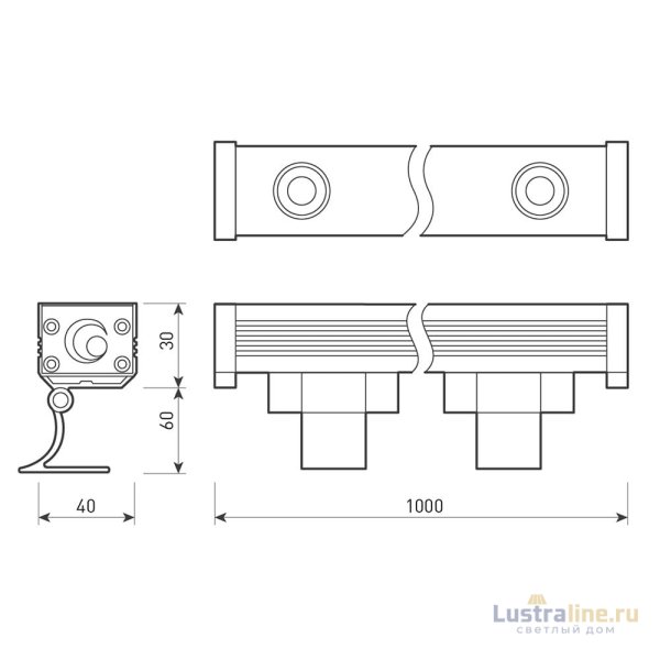 Линейный прожектор Arlight AR-LINE-1000-18W Day4000 (GR, 30 deg, 230V) 024299(1) Линейный прожектор Arlight AR-LINE-1000-18W Day4000 (GR, 30 deg, 230V) 024299(1)