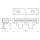 Линейный прожектор Arlight AR-LINE-1000-18W Day4000 (GR, 30 deg, 230V) 024299(1)