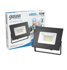 Прожектор светодиодный Gauss 70W 613100370