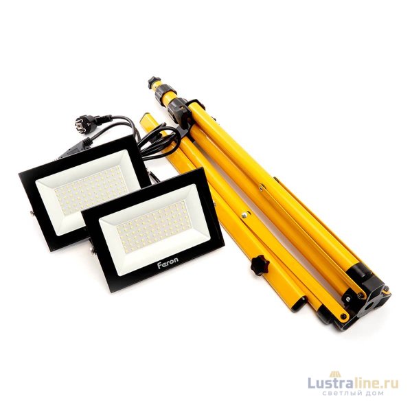 Светодиодный прожектор Feron LL502 на штативе 60W 29567