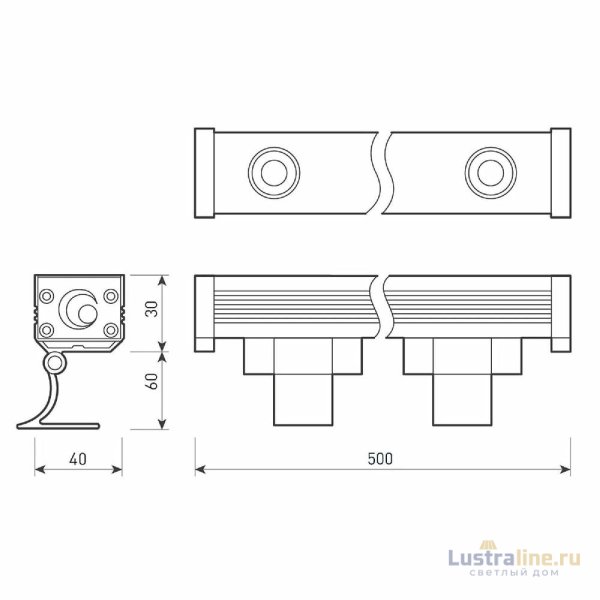 Линейный прожектор Arlight AR-LINE-500-9W Day4000 (GR, 30 deg, 230V) 037367(1) Линейный прожектор Arlight AR-LINE-500-9W Day4000 (GR, 30 deg, 230V) 037367(1)
