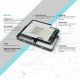 Прожектор светодиодный Gauss Qplus 20W 6500К 613511320