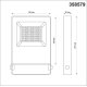 Прожектор Novotech Armin 358579