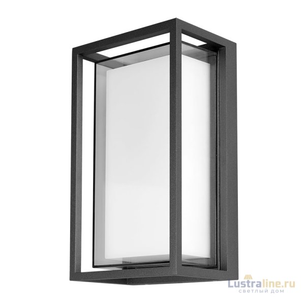 Уличный настенный светильник Arte Lamp Menkar A1332AL-1BK