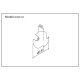Уличный настенный светильник DesignLed LWA0121C-WH-WW 002801