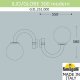 Уличный настенный светильник Fumagalli Globe modern G31.251.000.AYE27