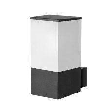 Уличный настенный светильник Arte Lamp Plate A3710AL-1BK