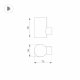 Уличный настенный светильник Arlight LGD-RAY-WALL-R46-3W Warm3000 033310(1)