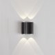 Уличный настенный светильник Crystal Lux CLT 022W2 BL 4000K