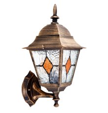 Уличный настенный светильник Arte Lamp Madrid A1541AL-1BN УЦ