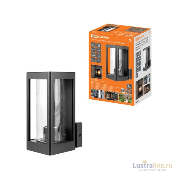 Уличный настенный светильник TDM Electric Онтарио SQ0330-0247 Уличный настенный светильник TDM Electric Онтарио SQ0330-0247