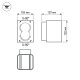 Настенный светильник Arlight LGD-Wall-Vario-J2G-12W Warm White 021933