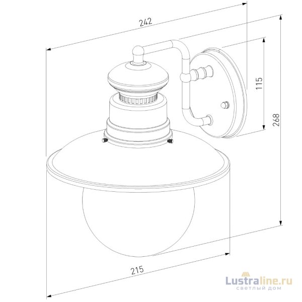 Уличный настенный cветильник Elektrostandard Talli D GL 3002D брауни 4690389106569 Уличный настенный cветильник Elektrostandard Talli D GL 3002D брауни 4690389106569