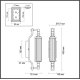 Настенный светильник Odeon Light Tolero 4942/1W