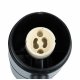 Уличный настенный светильник Uniel UUL-S22D-2x7W/GU10 IP65 BLACK UL-00011270
