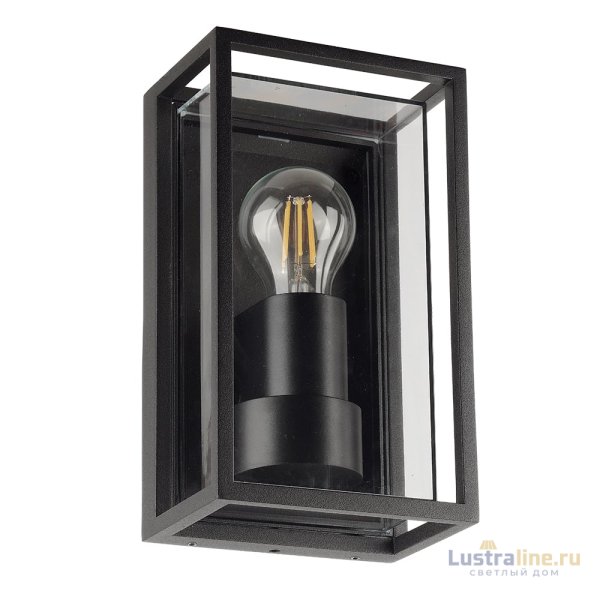 Уличный настенный светильник Arte Lamp Marfik A2322AL-1BK Уличный настенный светильник Arte Lamp Marfik A2322AL-1BK