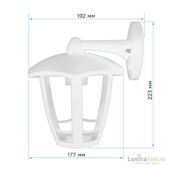 Уличный настенный светильник Apeyron Дели НБУ 07-60-004 У1 11-166 Уличный настенный светильник Apeyron Дели НБУ 07-60-004 У1 11-166