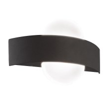 Уличный настенный светильник Uniel ULU-S33A-8W/4000K IP65 BLACK