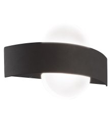 Уличный настенный светильник Uniel ULU-S33A-8W/4000K IP65 BLACK