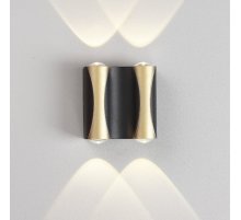 Уличный настенный светильник Crystal Lux CLT 022W2 BL-GO 4000K Уличный настенный светильник Crystal Lux CLT 022W2 BL-GO 4000K