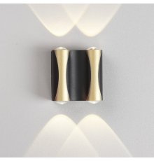 Уличный настенный светильник Crystal Lux CLT 022W2 BL-GO 4000K