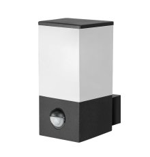 Уличный настенный светильник Arte Lamp Plate A3711AL-1BK
