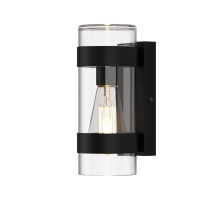 Уличный настенный светильни Elektrostandard Falcon 35167/D черный 4690389195426 a063452