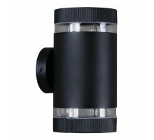 Уличный настенный светильник Reluce 86226-9.2-002CT 2*GX53 BK