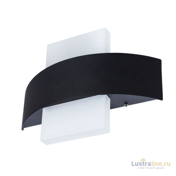 Уличный настенный светодиодный светильник Arte Lamp Croce A1444AP-1BK Уличный настенный светодиодный светильник Arte Lamp Croce A1444AP-1BK