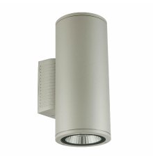 Уличный настенный светильник Uniel ULU-S22D-2x22W/2700K IP65 LIGHT GREY UL-00011086