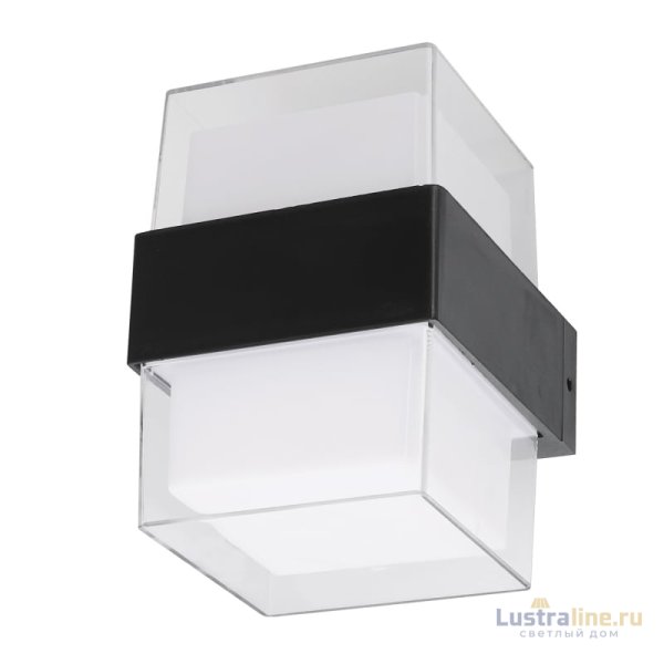 Уличный настенный светильник Uniel ULU-P26B-2x5W/4000K IP65 BLACK UL-00010518 Уличный настенный светильник Uniel ULU-P26B-2x5W/4000K IP65 BLACK UL-00010518