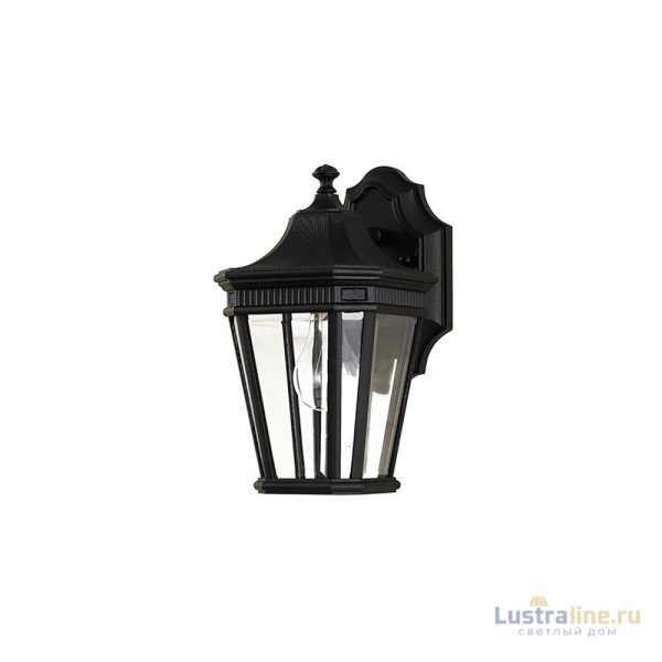 Уличный настенный светильник Feiss Cotswold lane FE-COTSLN2-S-BK