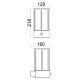 Уличный настенный светильник Deko-Light Adebar 731137