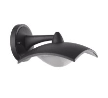 Уличный настенный светодиодный светильник (UL-00005403) Uniel ULU-S10A-8W/4000K IP54 BLACK
