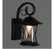 Уличный настенный светильник Reluce 08281-9.2-001U BK Уличный настенный светильник Reluce 08281-9.2-001U BK