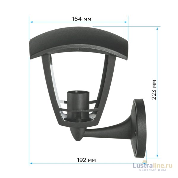 Уличный настенный светильник Apeyron Дели НБУ 07-60-001 У1 11-151 Уличный настенный светильник Apeyron Дели НБУ 07-60-001 У1 11-151