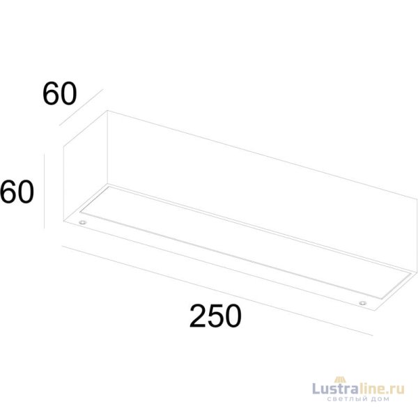 Уличный настенный светильник Deko-Light Linear 731136 Уличный настенный светильник Deko-Light Linear 731136