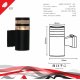 Уличный настенный светильник Reluce 86227-9.2-001CT E27 BK