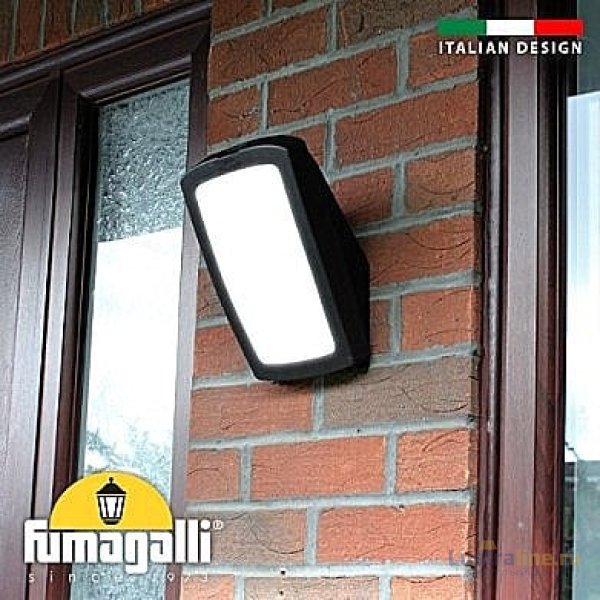 Уличный настенный светодиодный светильник Fumagalli Germana 2N1.000.000.AYF1R
