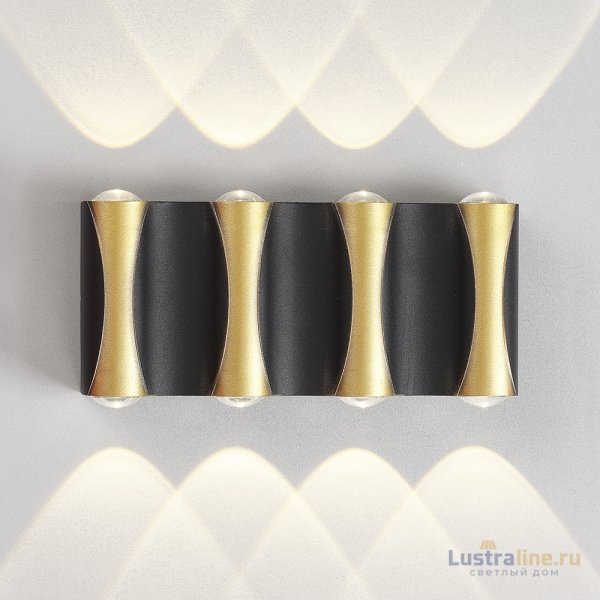 Уличный настенный светильник Crystal Lux CLT 022W4 BL-GO 4000K Уличный настенный светильник Crystal Lux CLT 022W4 BL-GO 4000K