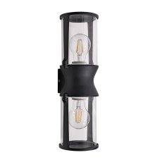 Уличный настенный светильник Arte Lamp Minchir A8306AL-2BK