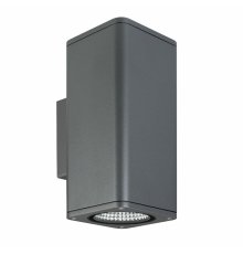 Уличный настенный светильник Arlight LGD-EVO-WALL-TWIN-S100x100-2x12W Day4000 (GR, 44 deg, 230V) 046194