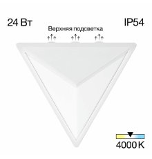 Уличный настенный светильник Citilux Domus CLU0804WH