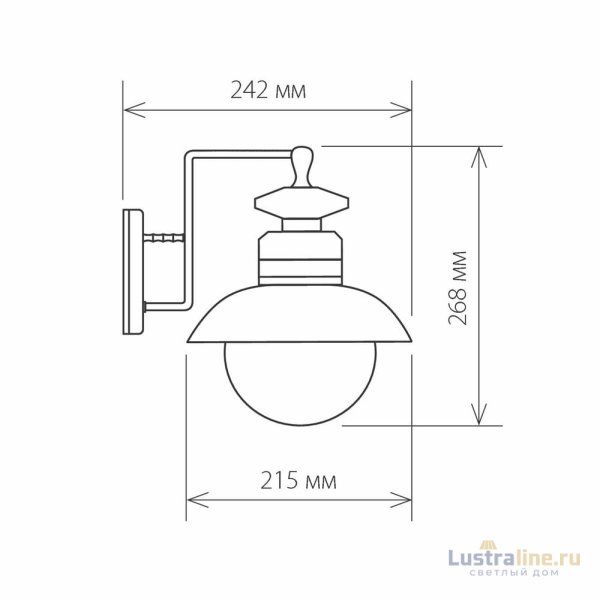 Уличный настенный cветильник Elektrostandard Talli D GL 3002D брауни 4690389106569 Уличный настенный cветильник Elektrostandard Talli D GL 3002D брауни 4690389106569