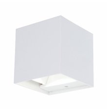 Уличный настенный светильник Uniel ULU-S55B-2x3W/3000K+4000K+6000K IP65 WHITE UL-00010854