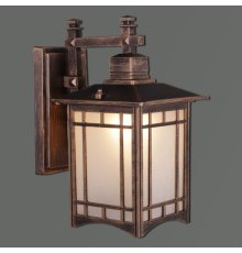 Уличный настенный светильник Reluce 08245-0.2-001U BKG