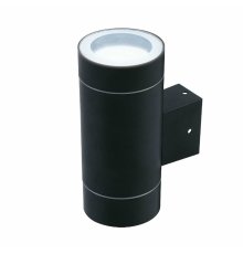 Уличный настенный светильник Uniel UUL-S92A 2х50W/GX53 IP65 BLACK UL-00009365